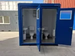 Conteneur sanitaire 8 pieds 2 toilettes Classic Line