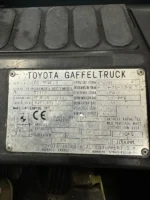 Chariot élévateur Toyota 02-7FDFF18 2006 – Image 7